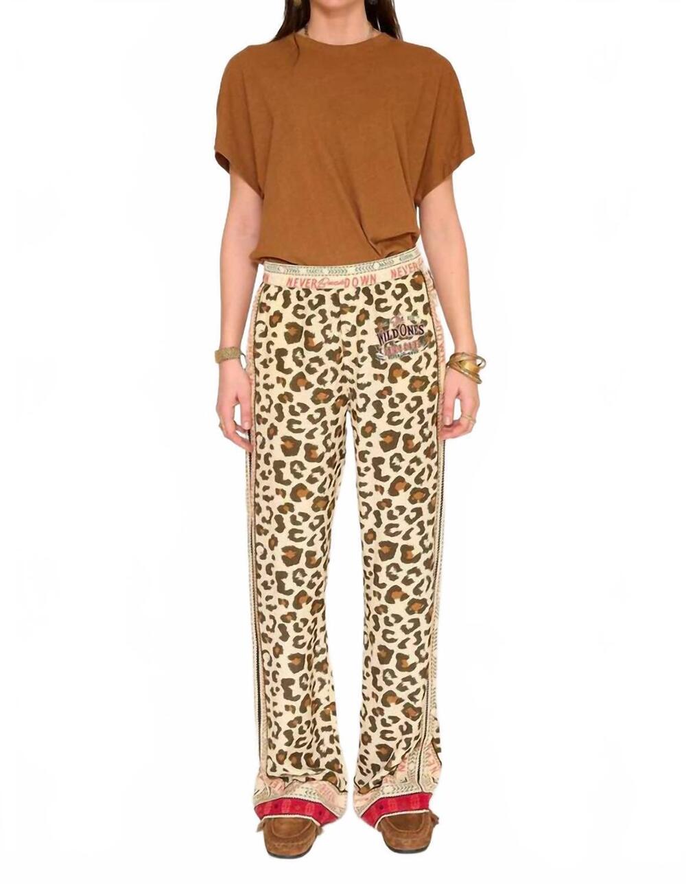 NEW MKT STUDIO panthera pants in natural